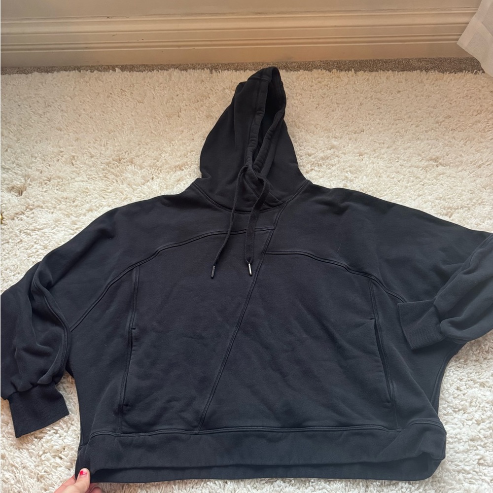 Men's Black Hoodie Sweater
